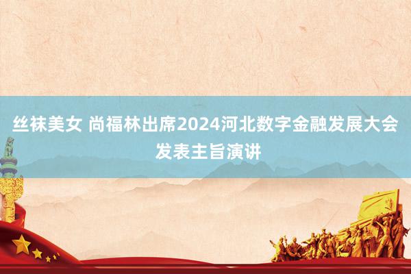 丝袜美女 尚福林出席2024河北数字金融发展大会 发表主旨演讲