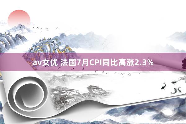 av女优 法国7月CPI同比高涨2.3%